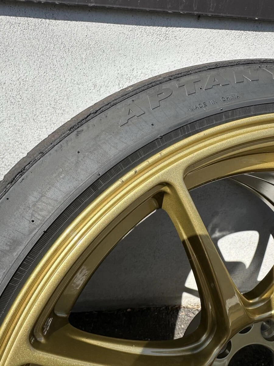 JDM XXR 527 18PCD100/114.3multi 9.75J+20 4Book Rare Gold No Tires - Image 4