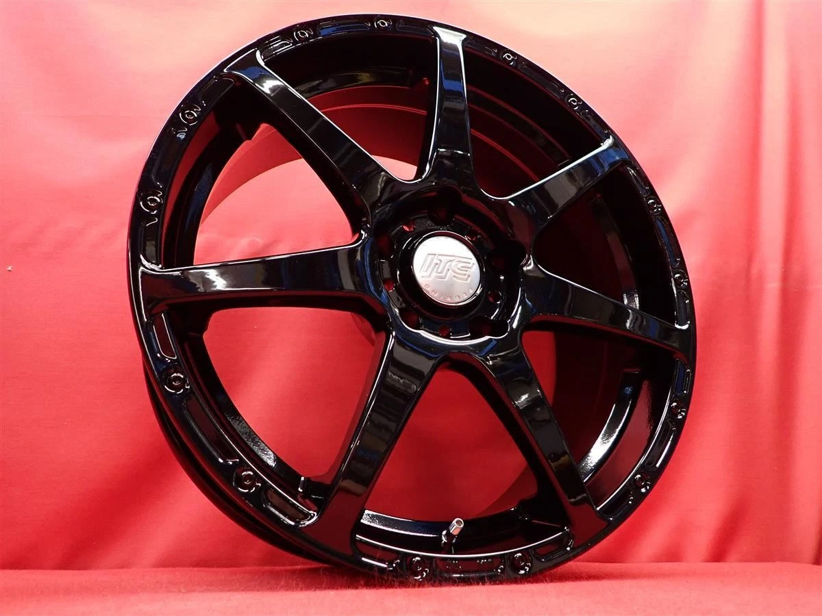 JDM Used RAYS SEBRING ITC S wheels 4Book 7J 17PCD114.3 5x114.3 bolt pa No Tires - Image 2