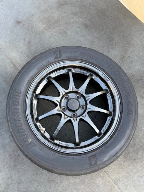 JDM "Very good condition" RAYS 16CE28 VOLKRACING CE28 CR11 PCD100 Mono No Tires - Image 2