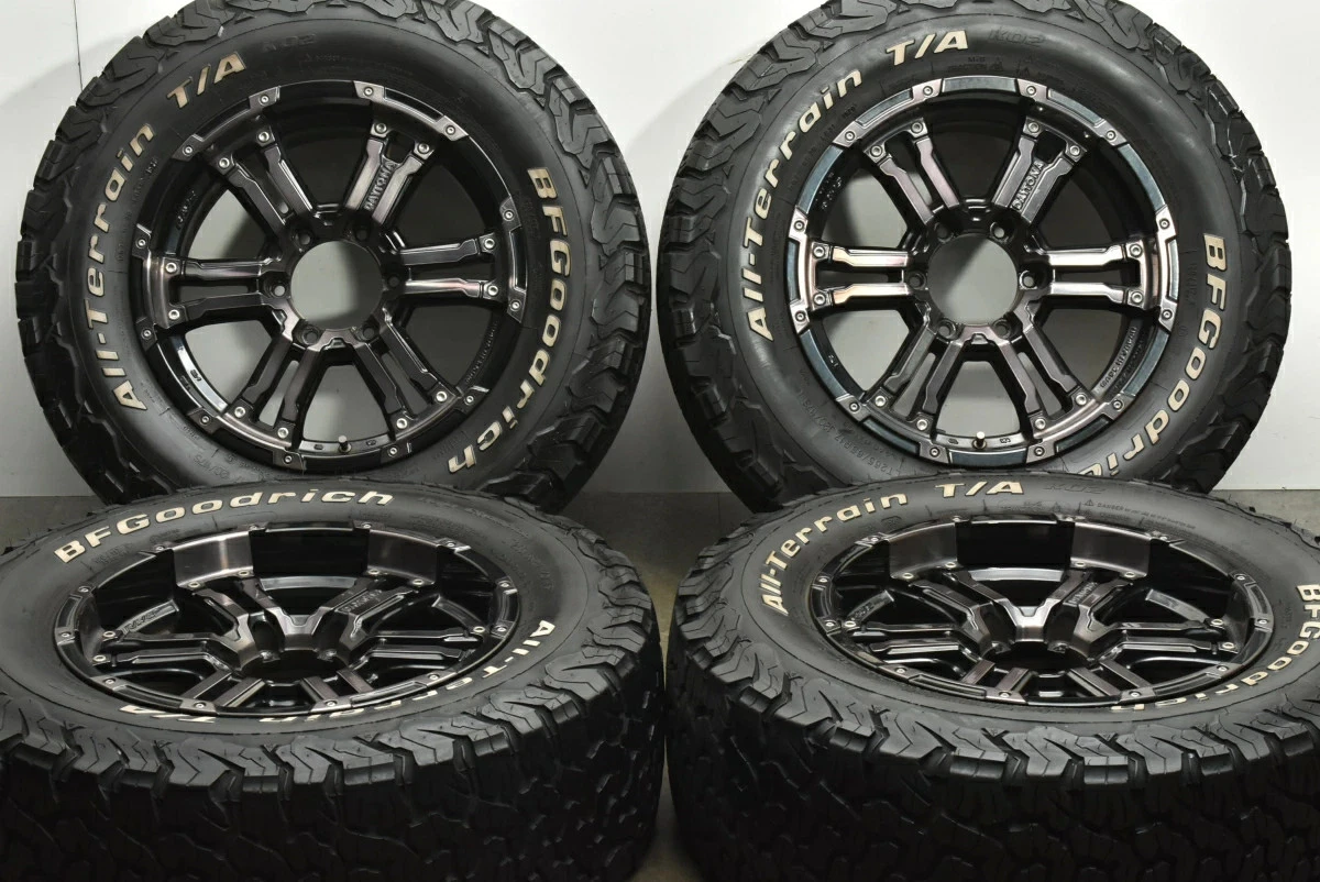 JDM Used RAYS 4-Book Set 178.0J x 17+20 PCD 139.7 LT265/65R17 120/117S No Tires - Image 2