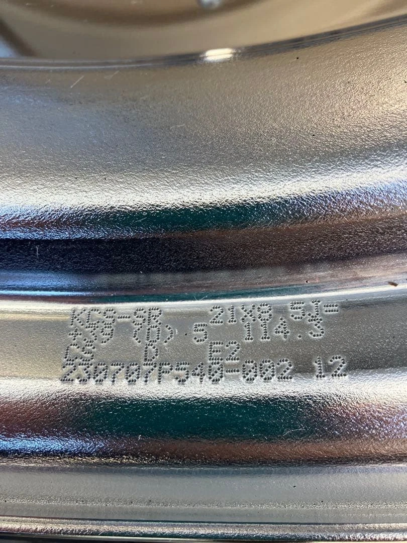 JDM VERZ 21-inch wheel and tire set No Tires - Image 4