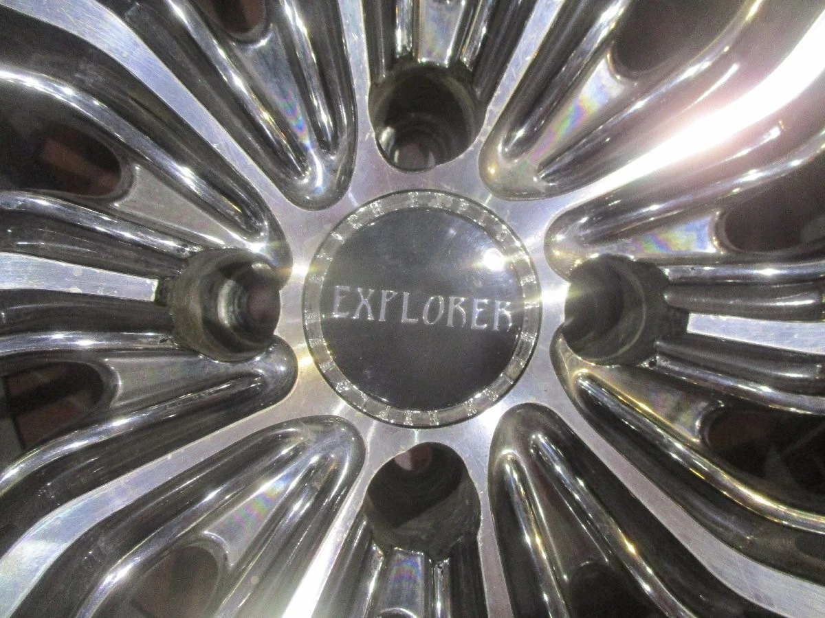 JDM Used Hot Stuff Stich Explorer 4 17 Tire & Wheel Set 4-Pack 215/45R No Tires - Image 9