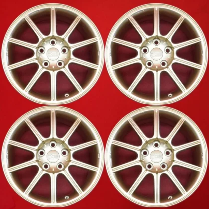 JDM Used SUBARU Impreza GDB late model WRX STi genuine wheels 4Book 8J No Tires