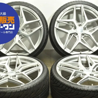 JDM Used WORK 4Book set 208.5J x 20 +38 PCD 114.3 245/30R20 95Y wheels No Tires