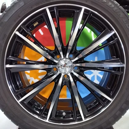 JDM WEDSWeds Leonis WX 7J+47 100-5HPrius Corolla Sports 86 BRZ CT200h No Tires