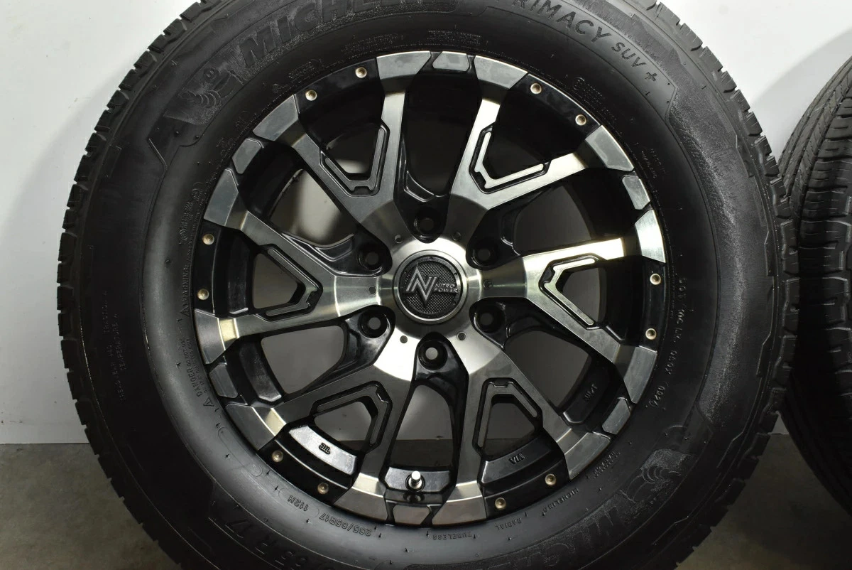 JDM Used MID 4-Book Set 178.0J x 17+20 PCD 139.7 265/65R17 112H with M No Tires - Image 6