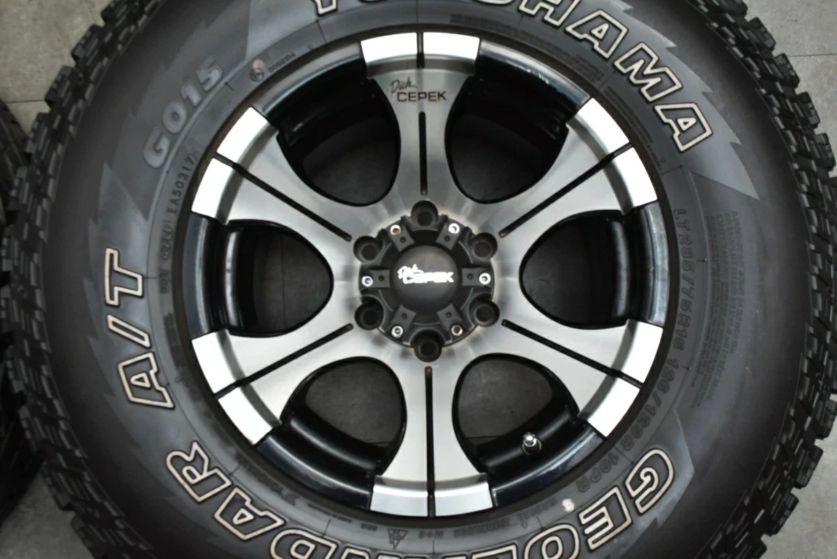 JDM Used Dick CEPEK 4-Book Set 1610.0J x 16-25 PCD 139.7 LT285/75R16 1 No Tires - Image 5