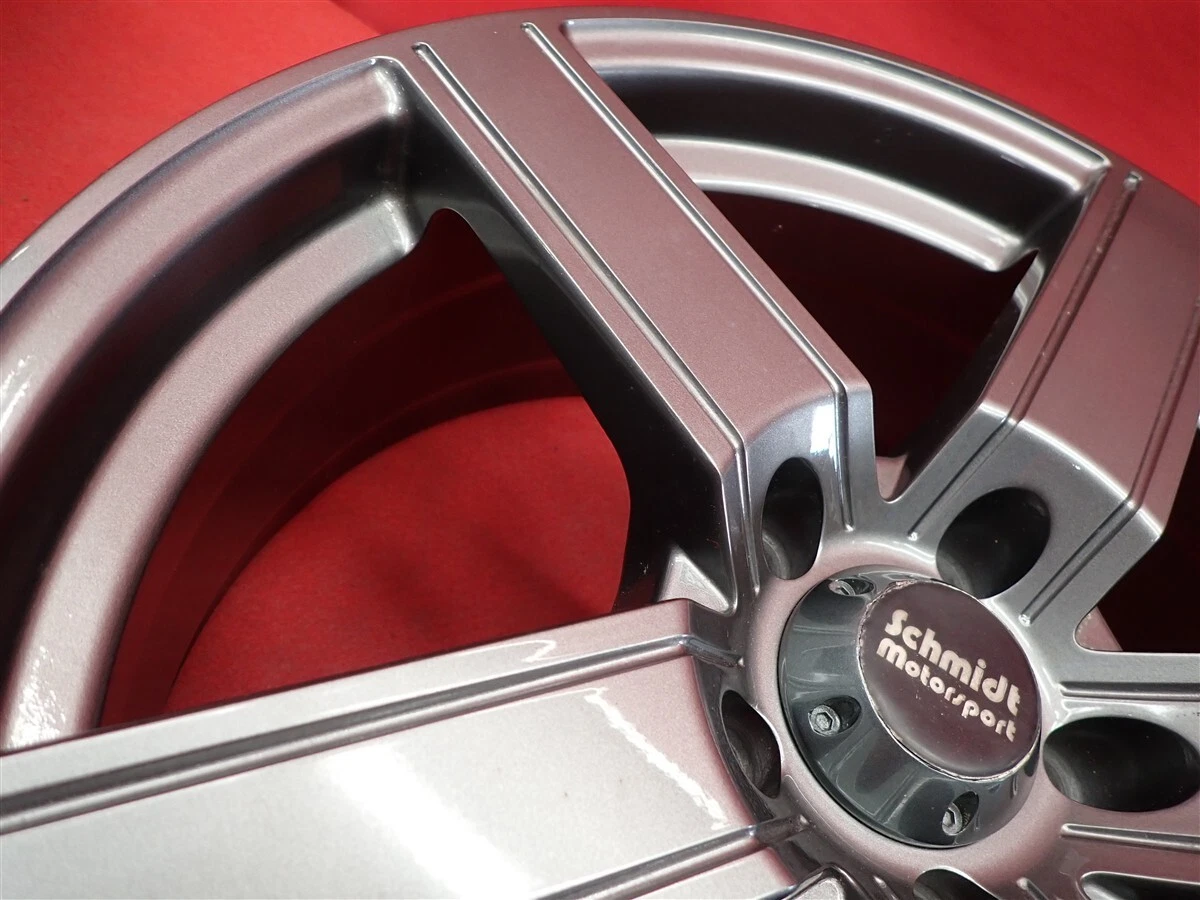 JDM Used out-of-print Schmidt Motor Sports S5 wheels 4Book 7.5J 17PCD1 No Tires - Image 10