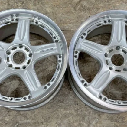 JDM VOLK RACING GT-C 179J+40 PCD114.3 5-hole 5H deep rims discontinued No Tires