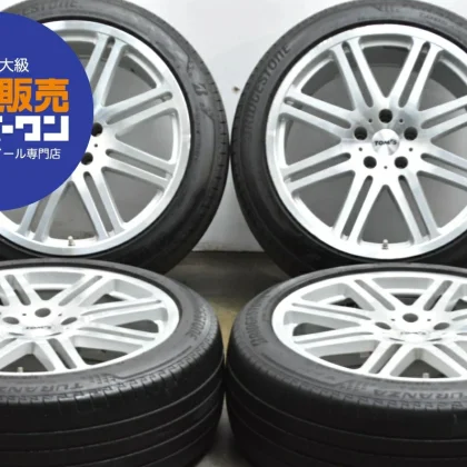 JDM Used TOM'S VP-8 4-Book Set 209.5J x 20 +35 PCD 120 245/45R20 No Tires