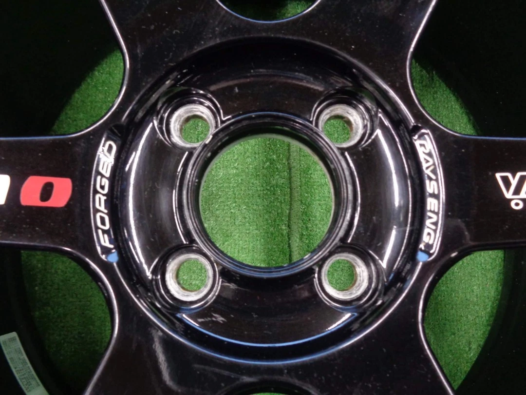 JDM Used Rays Volk Racing TE37 Sonic 16-inch wheels 4-piece set 7J-16 No Tires - Image 2