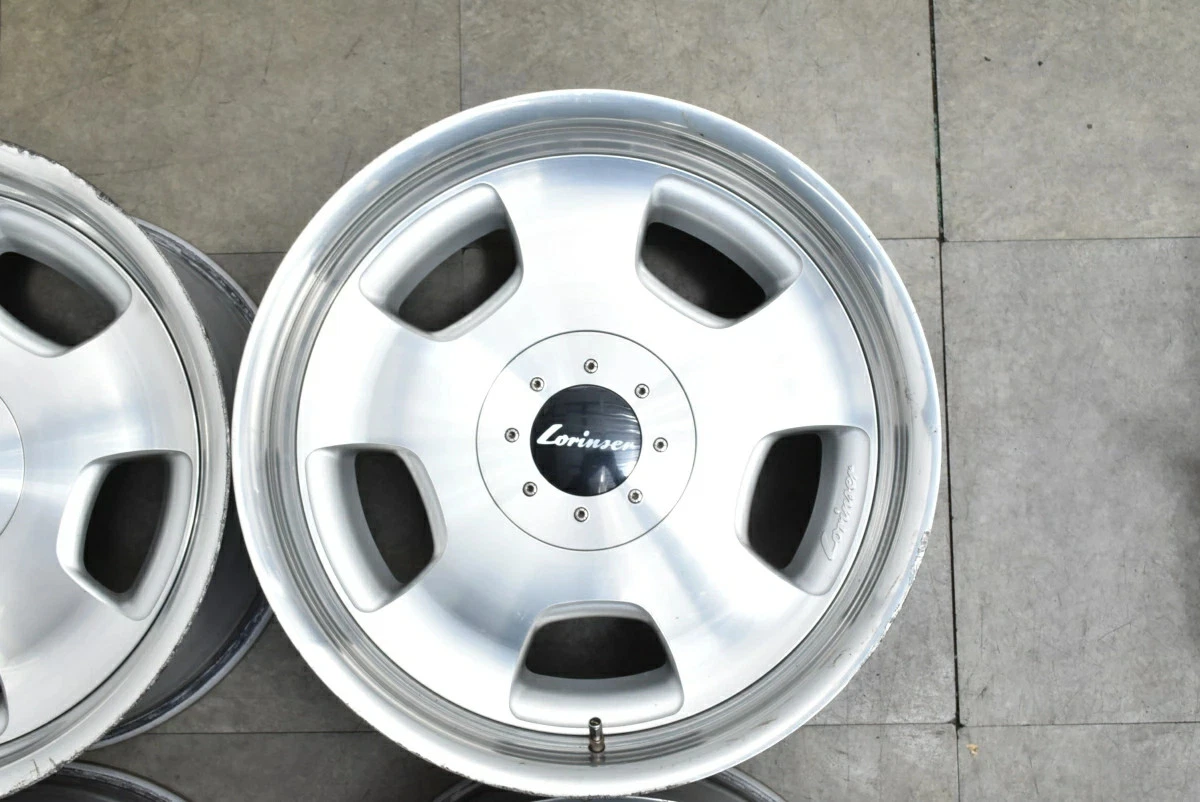 JDM Used Lorinser 4-Book Set 199.0J x 19 +38 PCD 114.3/120 Wheels Only No Tires - Image 7
