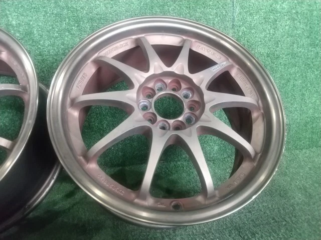JDM Used 16-inch Rays Volk Racing CE28 wheels 4-piece set bronze with No Tires - Image 2