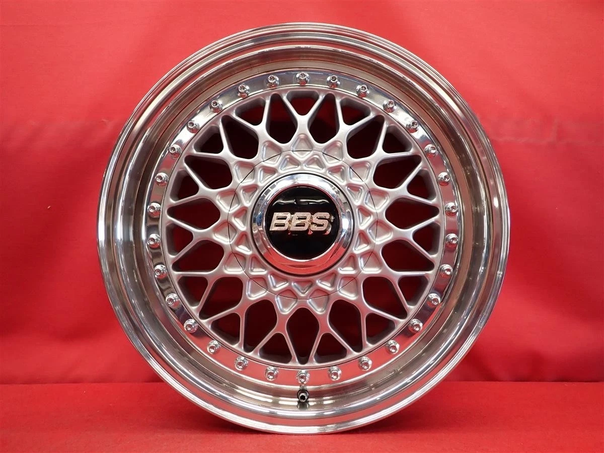 JDM Used BBS RS RS045 wheels lightweight 6.7kg each 4-hole 6J 15PCD100 No Tires - Image 4