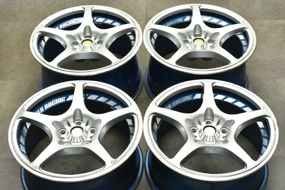 JDM Used RAYS Volk Racing Challenge 4-Book Set 178JJ 9JJ +45 PCD 114.3 No Tires - Image 2