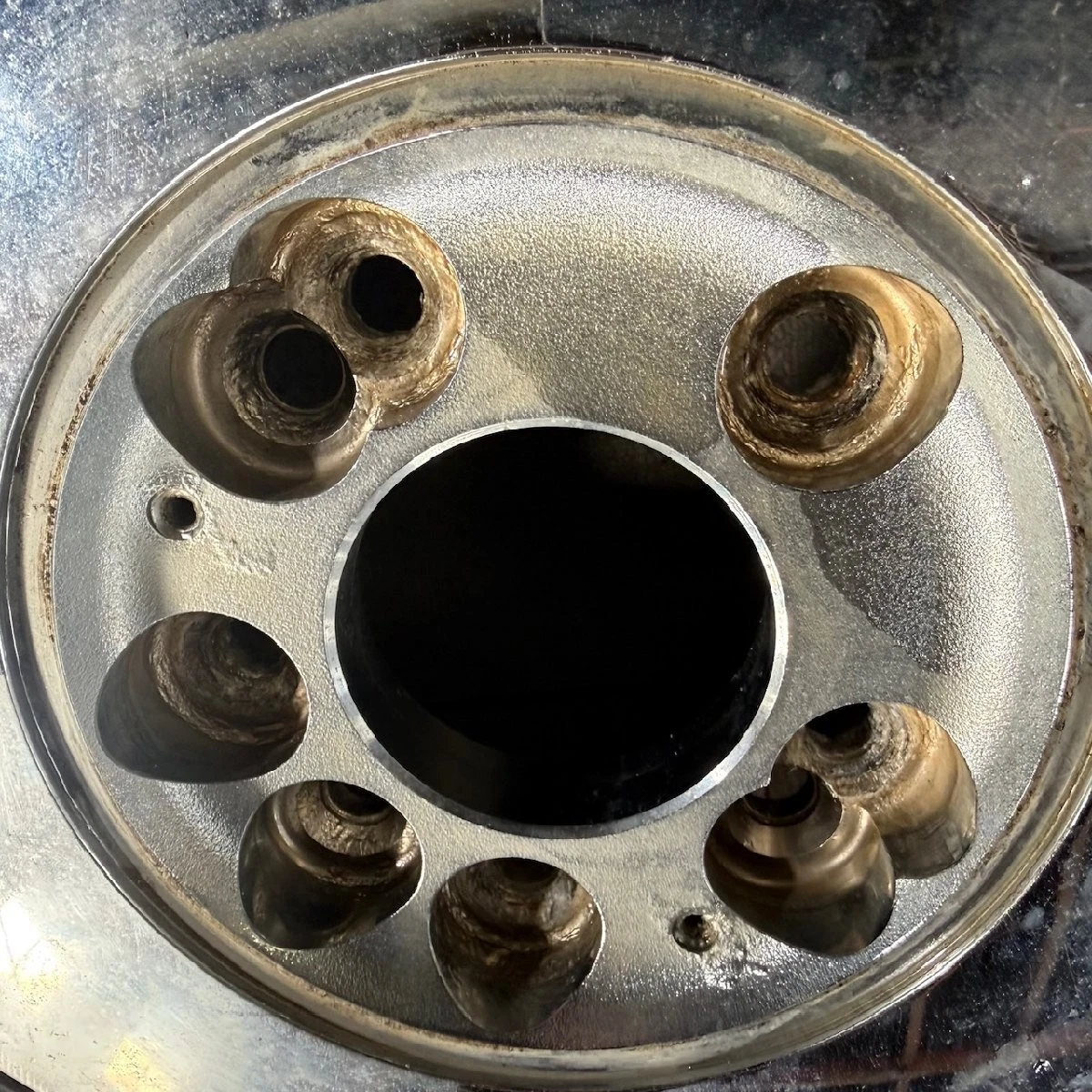 JDM Wheels only: WORK Euroline Dish 18" deep rims. WORK No Tires - Image 4