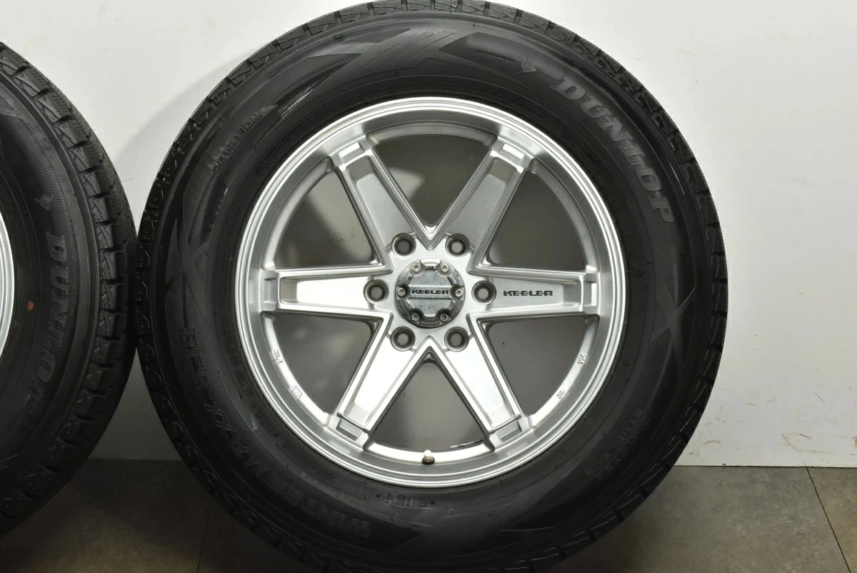 JDM Used WEDS 4-Book Wheel Set 188.0J x 18 +25 PCD 139.7 265/60R18 110 No Tires - Image 7