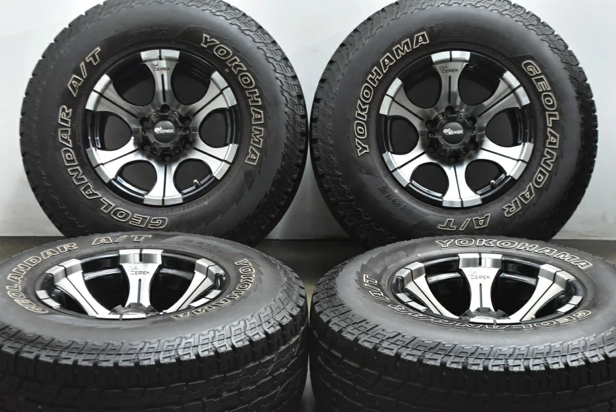 JDM Used Dick CEPEK 4-Book Set 1610.0J x 16-25 PCD 139.7 LT285/75R16 1 No Tires - Image 2