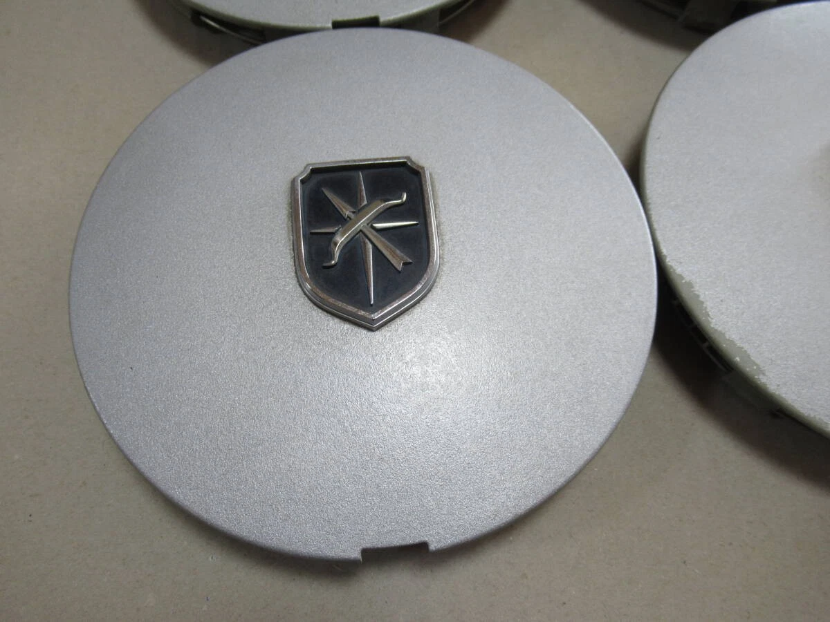 JDM Used Toyota GX81 Chaser genuine center caps silver set of 4 for al No Tires - Image 5