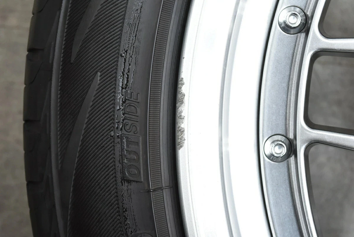 JDM Used BBS 4-Book Set 199.0J x 19 +38 PCD 114.3 245/45R19 98W with B No Tires - Image 8