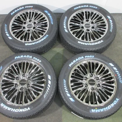 JDM WALD Genuine Line F001 SBC 6.5J+38 tires with Yokohama Parada 215/ No Tires