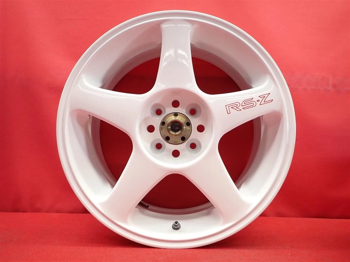JDM Used out-of-print rare Ewing RS-Z wheels 4-Bolt 7J 16x100mm bolt p No Tires - Image 6