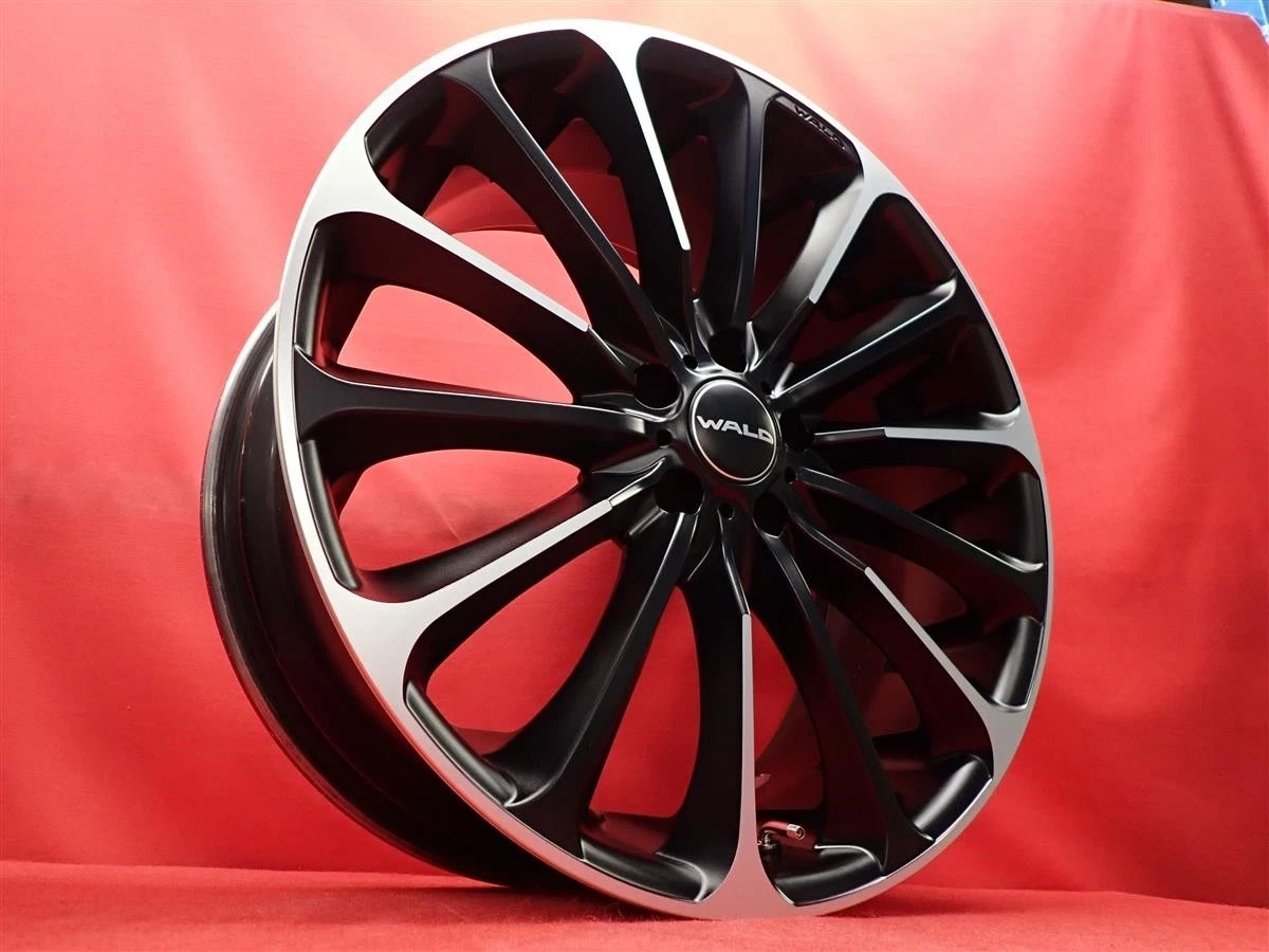 JDM Used WALD Valdo Portofino 21C wheels 4Book 8.5J 20PCD114.3 5x114.3 No Tires - Image 2