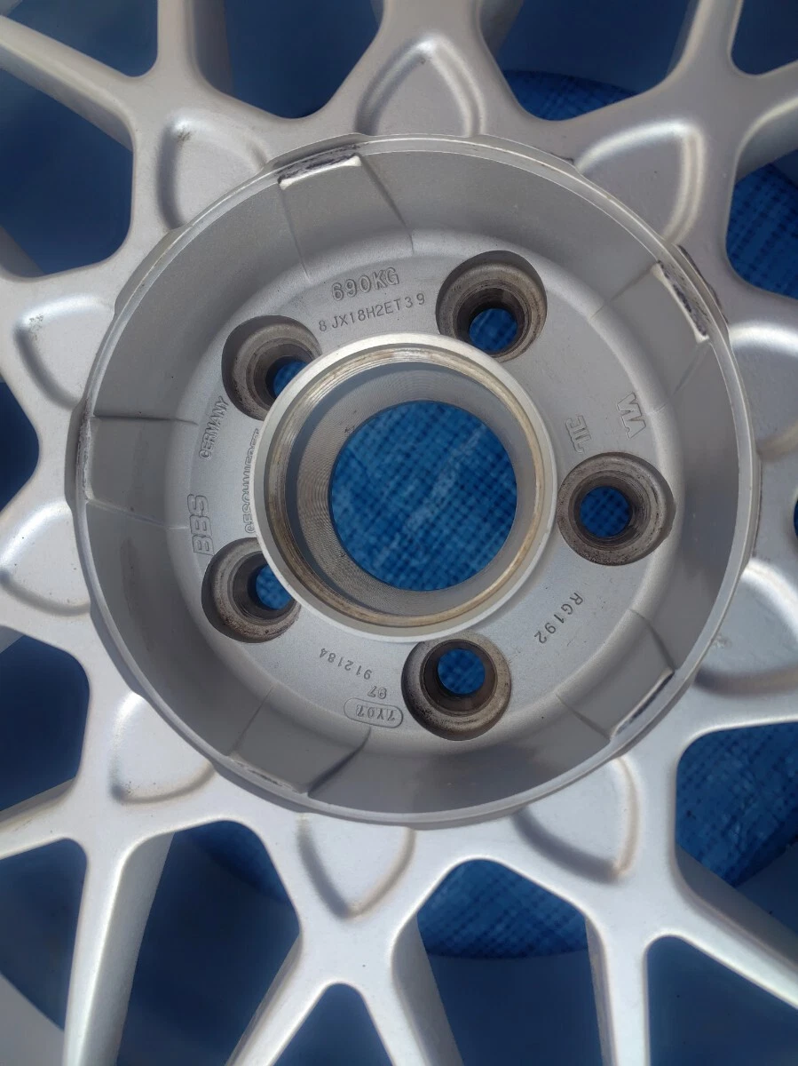 JDM Warehouse Clearance BBS 188J RG192/9J RG145 with 4 center caps. Lo No Tires - Image 9