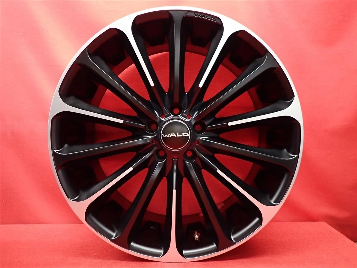 JDM Used WALD Valdo Portofino 21C wheels 4Book 8.5J 20PCD114.3 5x114.3 No Tires - Image 4