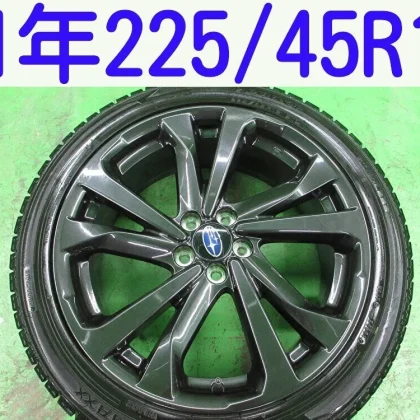 JDM Used Subaru Impreza GT series STI tires 7.5j/+55 offset hub approx No Tires
