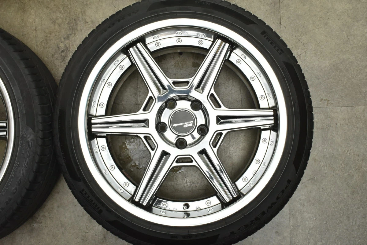 JDM Used SSR Executor RC06R 4-Piece Set 198.5J x 19 +30 PCD 112 245/40 No Tires - Image 5