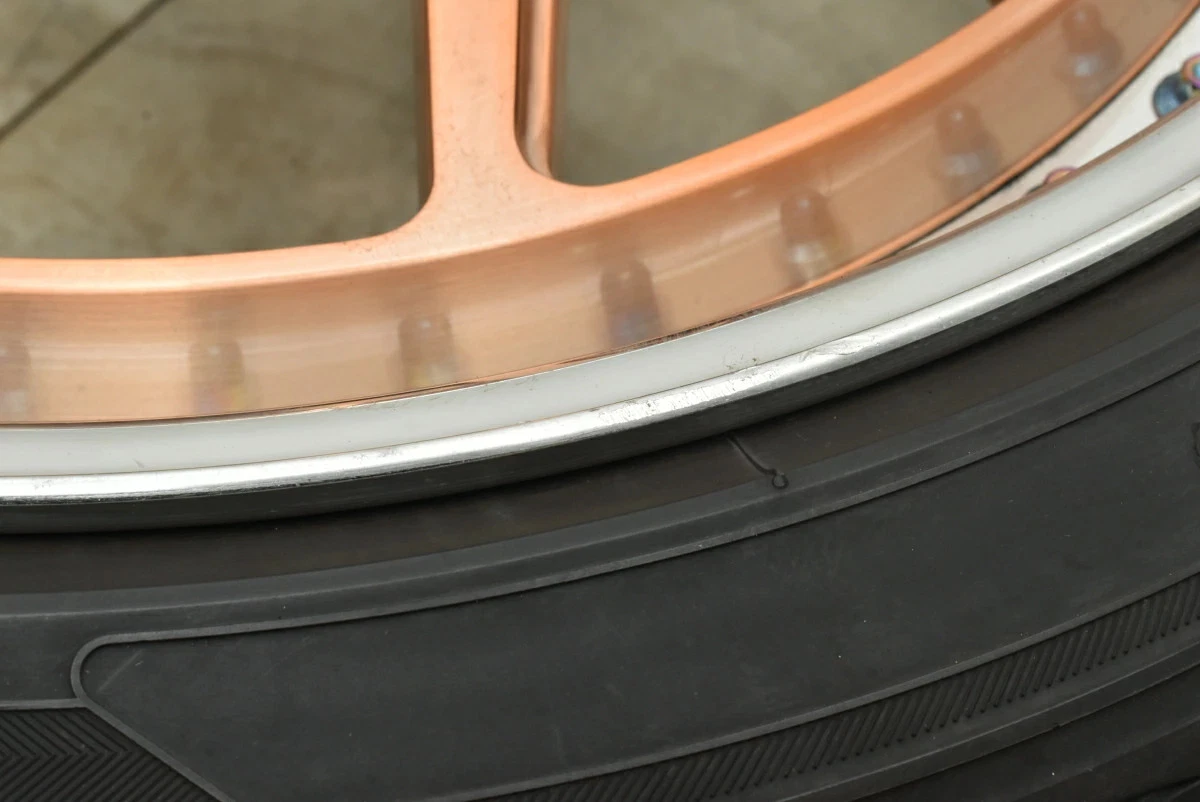 JDM Used Leonhard 4-Book Set 199.0J x 19 +44 PCD 114.3 225/40R19 93V w No Tires - Image 9