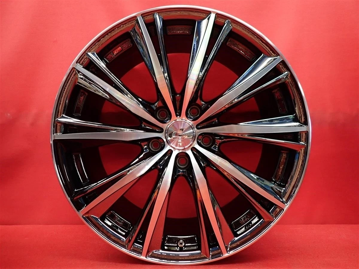 JDM Used WEDS LEONIS WX wheels 4-wheel 8J 18-inch wheels PCD 114.3 5x1 No Tires - Image 6