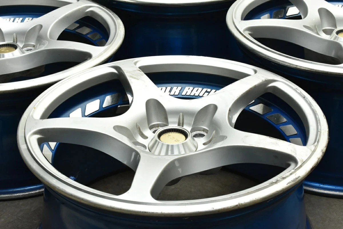 JDM Used RAYS Volk Racing Challenge 4-Book Set 178JJ 9JJ +45 PCD 114.3 No Tires - Image 3