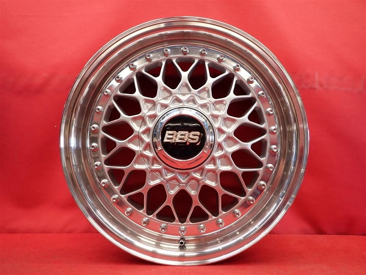 JDM Used BBS RS RS045 wheels lightweight 6.7kg each 4-hole 6J 15PCD100 No Tires - Image 5