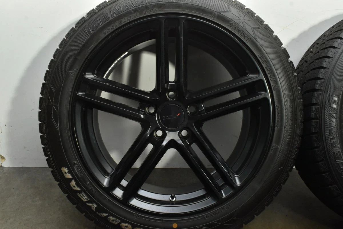 JDM Used TWS 4-Book Wheel Set 188.5J x 18 +30 PCD 114.3 235/50R18 97Q No Tires - Image 6