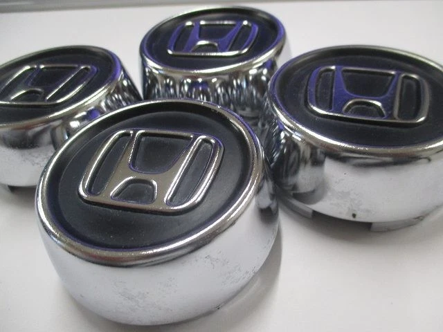 JDM Used Honda Genuine Steel Center Caps Set of 4 C-0236 No Tires - Image 3