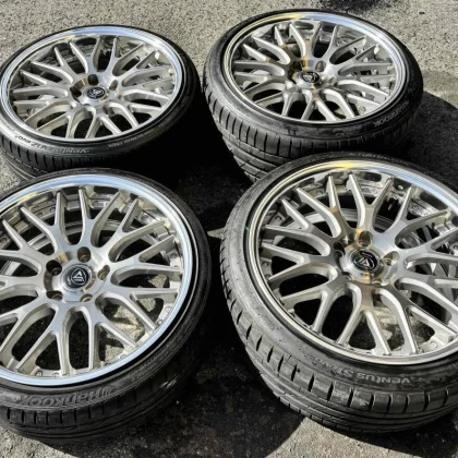 JDM VERZ KCV-01 199.5J +38 199J +30 5x120 No Tires