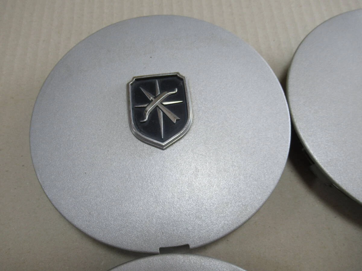 JDM Used Toyota GX81 Chaser genuine center caps silver set of 4 for al No Tires - Image 2