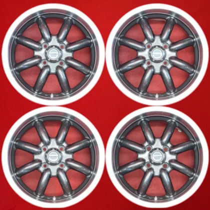 JDM Used out-of-print rare FORTIBLE type 8B wheels 4Book 6.5J 15PCD100 No Tires