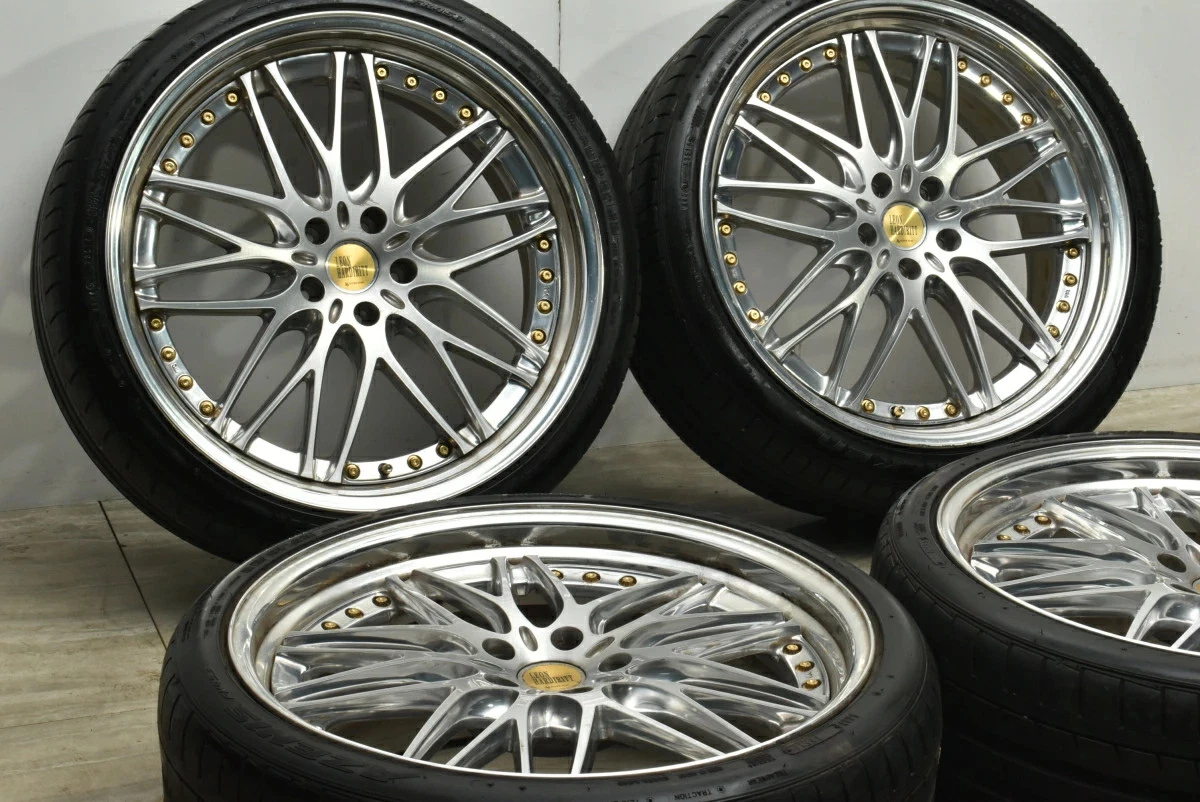 JDM Used Superstar 4-Book Set 219.0J x 21 +36 PCD 114.3 245/35R21 96Y No Tires - Image 3