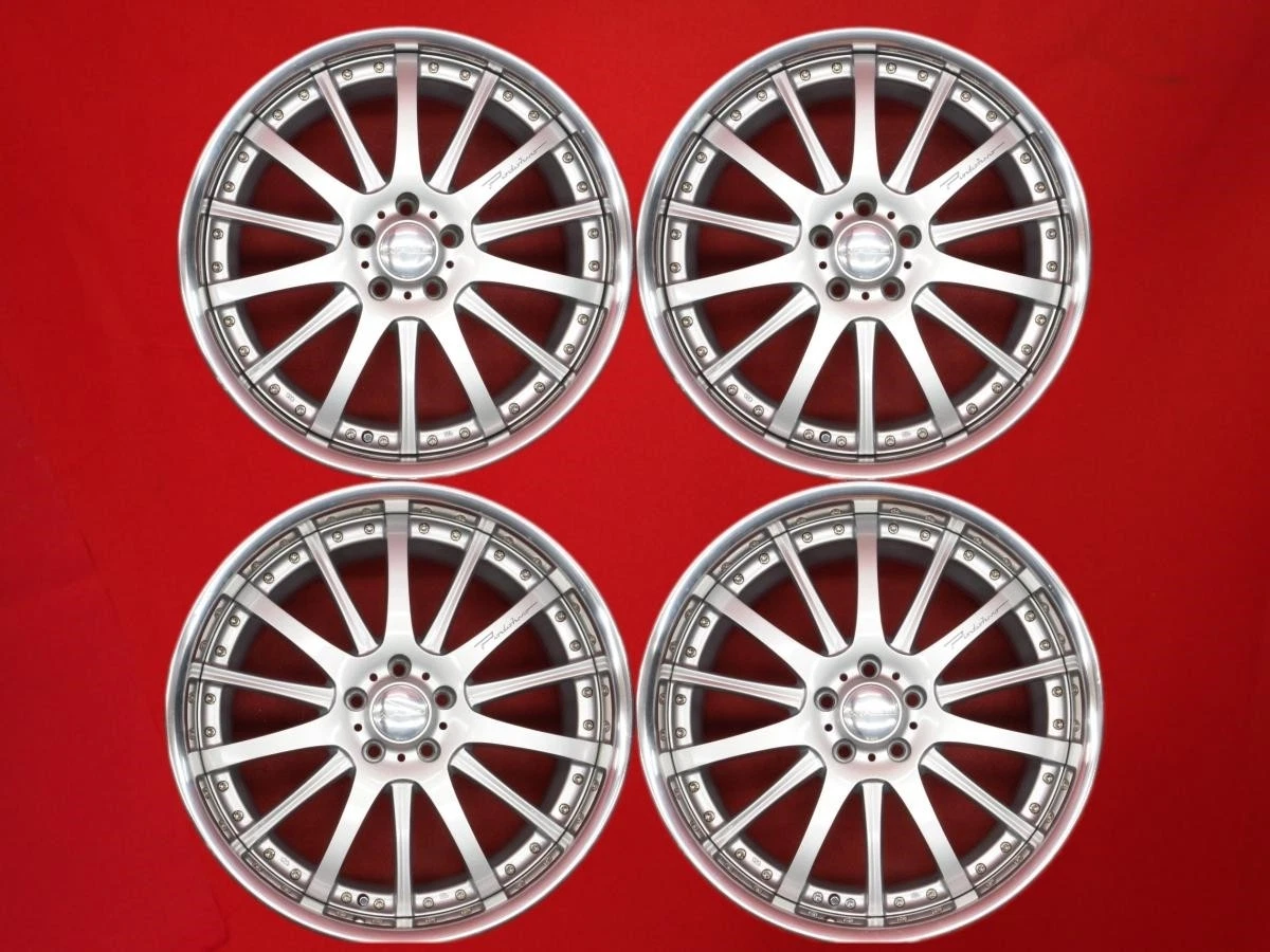 JDM Used WALD Valdo Portofino 2P P12-C wheels 4Book 9/10J 20PCD114.3 5 No Tires