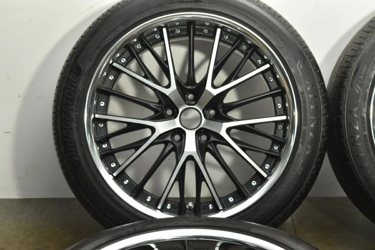 JDM Used WORK 4Book set 208.5J x 20 +38 PCD 120 245/45R20 103W with Br No Tires - Image 6