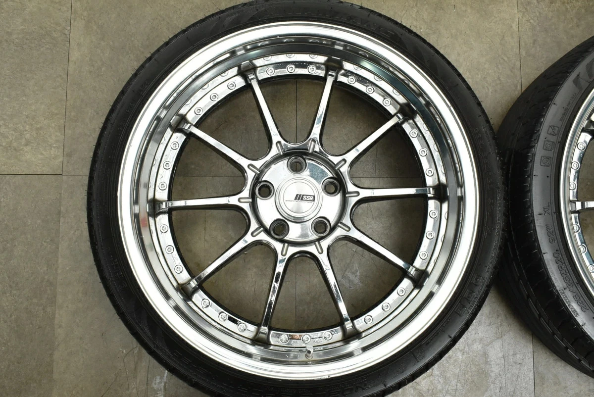 JDM Used WEDS STADTBERGE 4-Book Set 177.0J x 17 +38 PCD 114.3 LT225/65 No Tires - Image 3