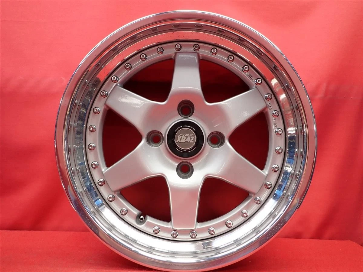 JDM Used out-of-print rare Longchamp XR-4Z wheels 4Book 7/7.5J 16PCD11 No Tires - Image 5
