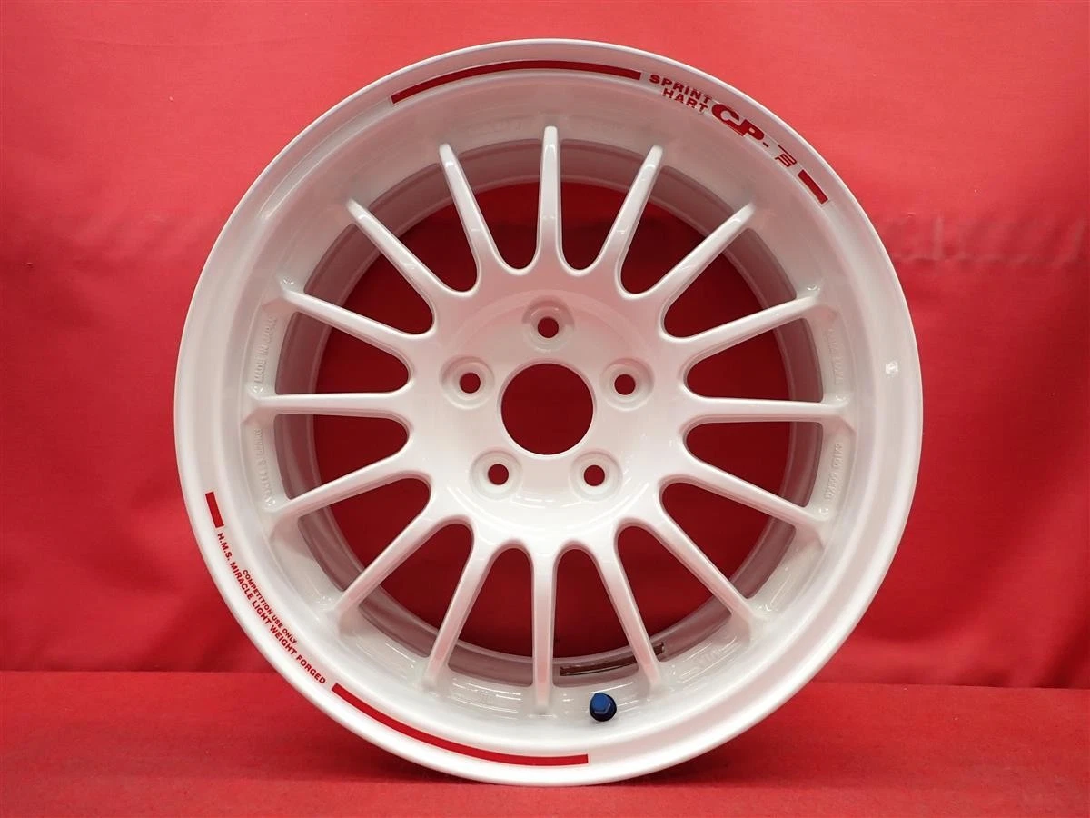 JDM Used out-of-print rare Sprint Heart CP-F wheels 4Book 7J 15PCD100 No Tires - Image 5