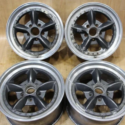 JDM Used rare Pana Sports G7 3-piece wheels 16x7J+28 16x8J+30 PCD114.3 No Tires