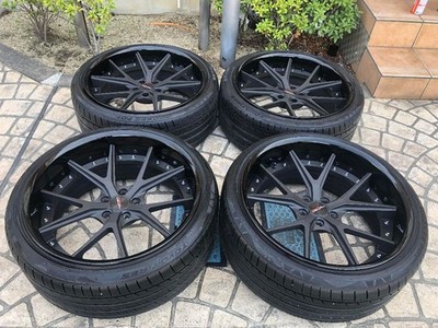 JDM Hyperforged 21forging wheels black tires 4-Wheel Set (No Tires)