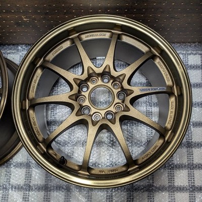JDM Rays Volk Racing CE28 2wheels Bronze 17x8.5+58 5x114.3 S2000 AP1 AP2 - 画像 (2)
