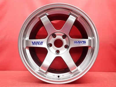 JDM Forging lightweight 1Pcs8.3kg VOLKRACING TE37 Used Aluminum Wheel No Tires - Image 5